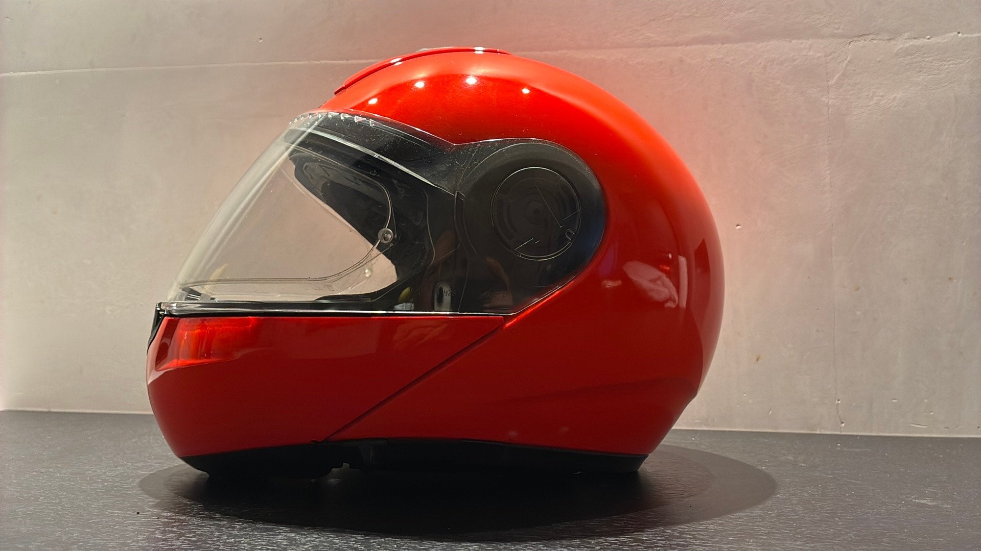 Schuberth C3 systeemhelm – fluo oranje – maat 54/55, Motoren, Kleding | Motorhelmen, Overige merken, Systeemhelm, Kinderen, Ophalen of Verzenden