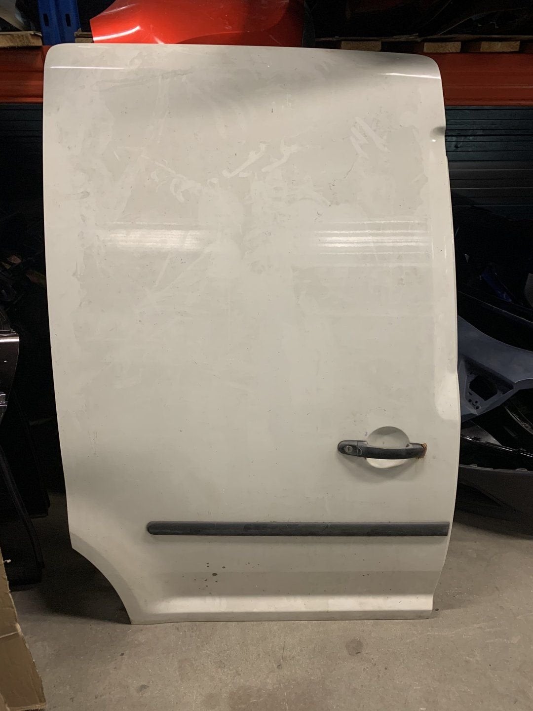 Vw caddy 3 2k schijf deur portier rechts 04-15, Gebruikt, -, -, Ophalen of Verzenden