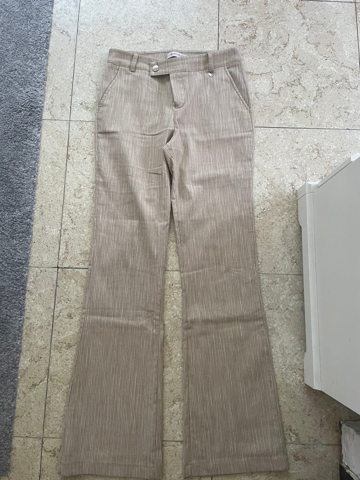 Nieuwe lange broek maat L wijde pijpen Amelie Amelie, Ophalen of Verzenden, Zo goed als nieuw, Maat 42/44 (L)
