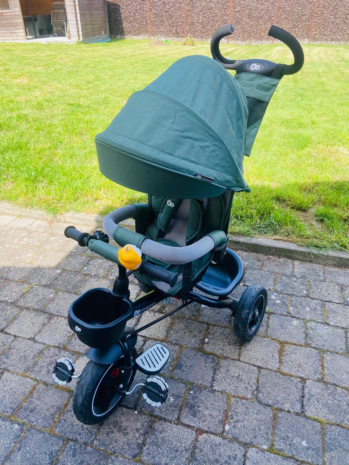 Kinderkraft Tricycle SPINSTEP, Vélos & Vélomoteurs, Vélos | Tricycles pour enfants, Enlèvement, Comme neuf, Tige de poussée
