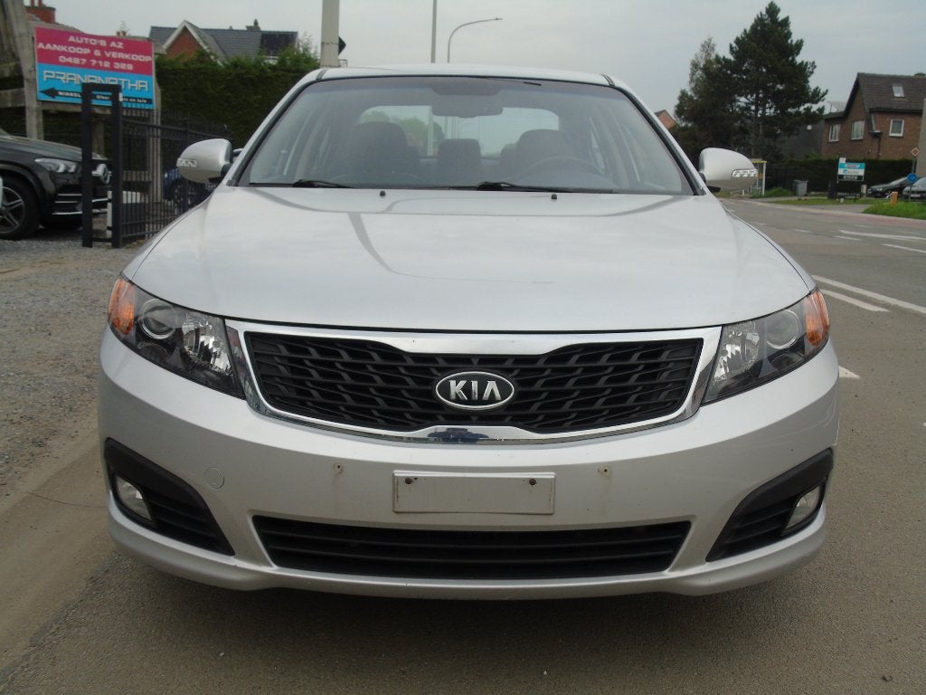 Kia Magentis 2.0 CRDI *06/2010 *Ohboekje *Airco*AUTOMAAT, Autos, Kia, Argent ou Gris, Entreprise, Magentis, Noir