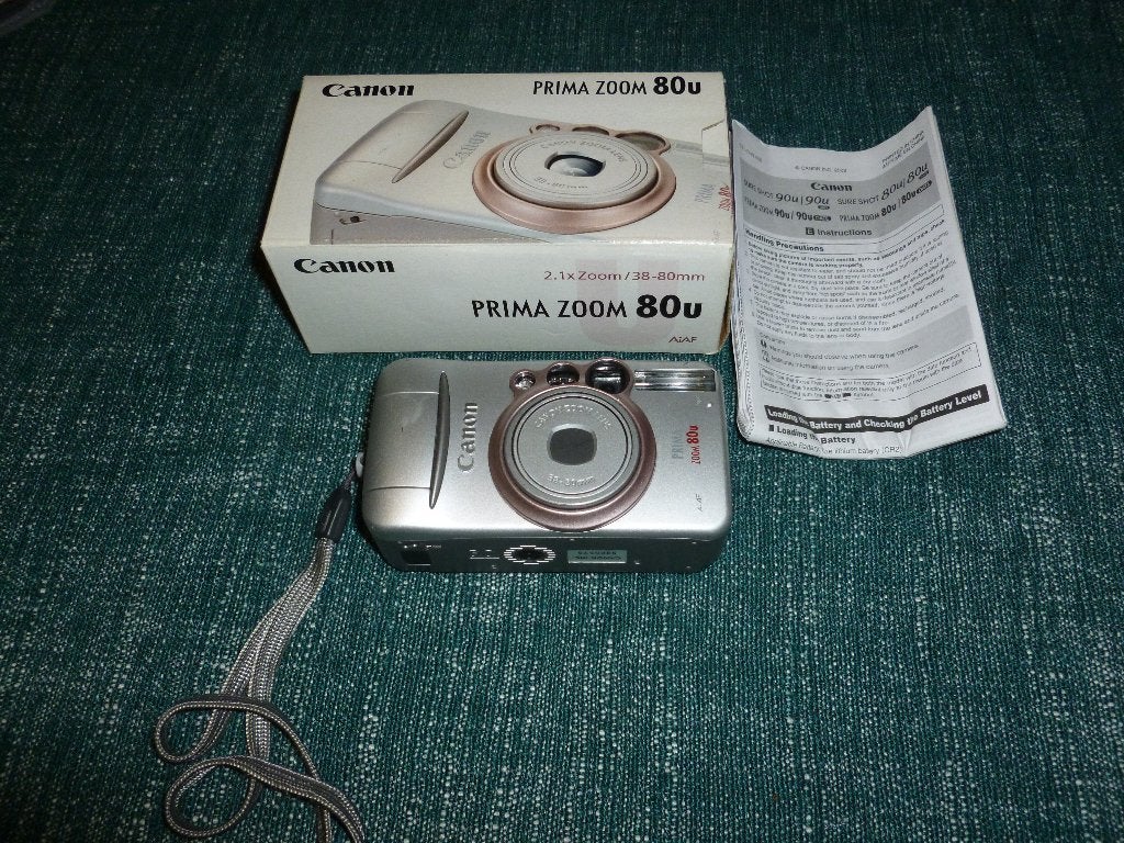Canon Prima Zoom 80u, Audio, Tv en Foto, Ophalen of Verzenden, Zo goed als nieuw, Compact, Canon
