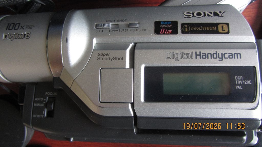 ENREGISTREUR VIDÉO SONY DCR-TRV-120E PAL, TV, Hi-fi & Vidéo, Caméscopes numériques, Enlèvement ou Envoi, Caméra, Comme neuf, Autres types