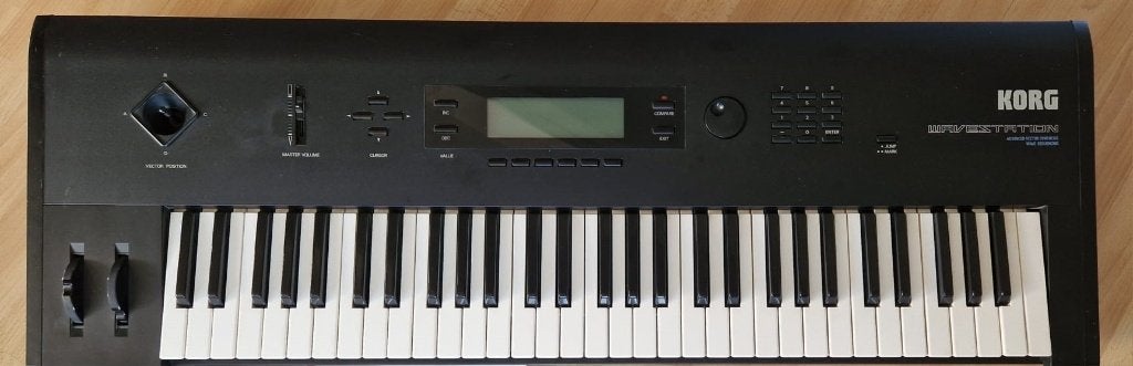 Korg Wavestation vintage synth. -- très bon état, Enlèvement, Utilisé, Korg