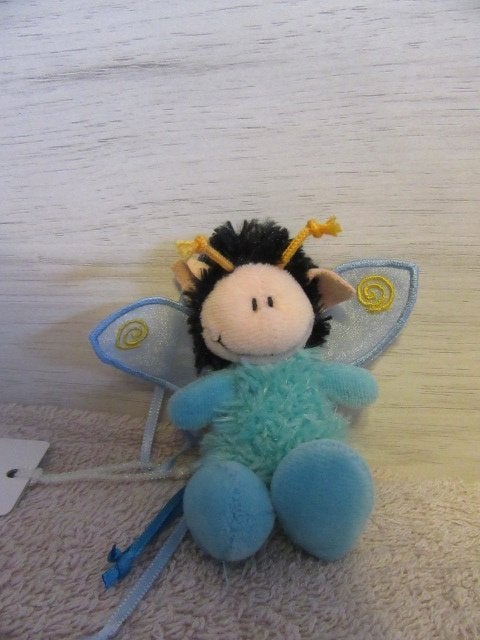 knuffel - pluche elfje - Nici - Magic Meadows -Small- blauw, Verzamelen, Ophalen of Verzenden, Nieuw, Stoffen beer, Overige merken