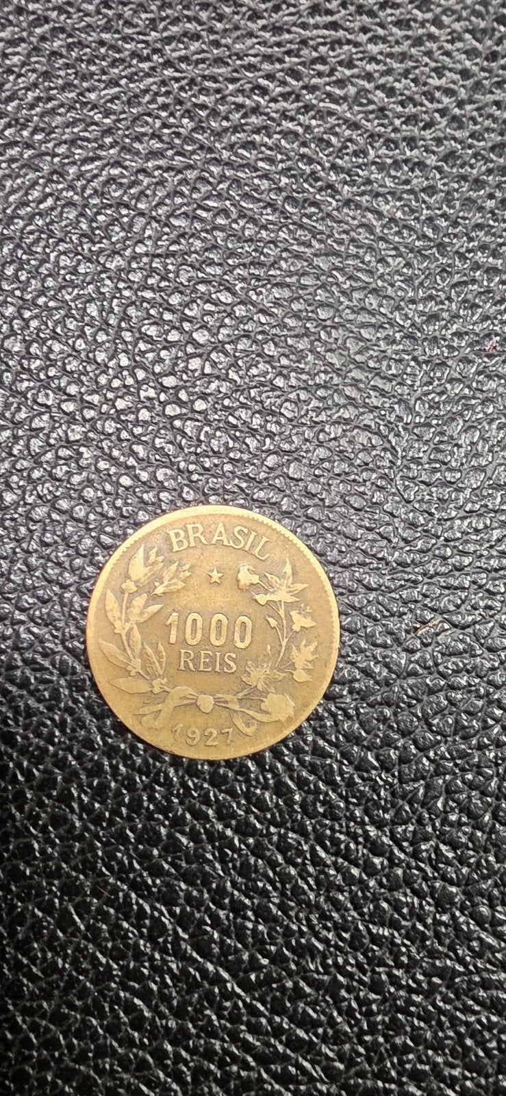 Brasil 1000 reis 1927, Timbres & Monnaies, Enlèvement ou Envoi