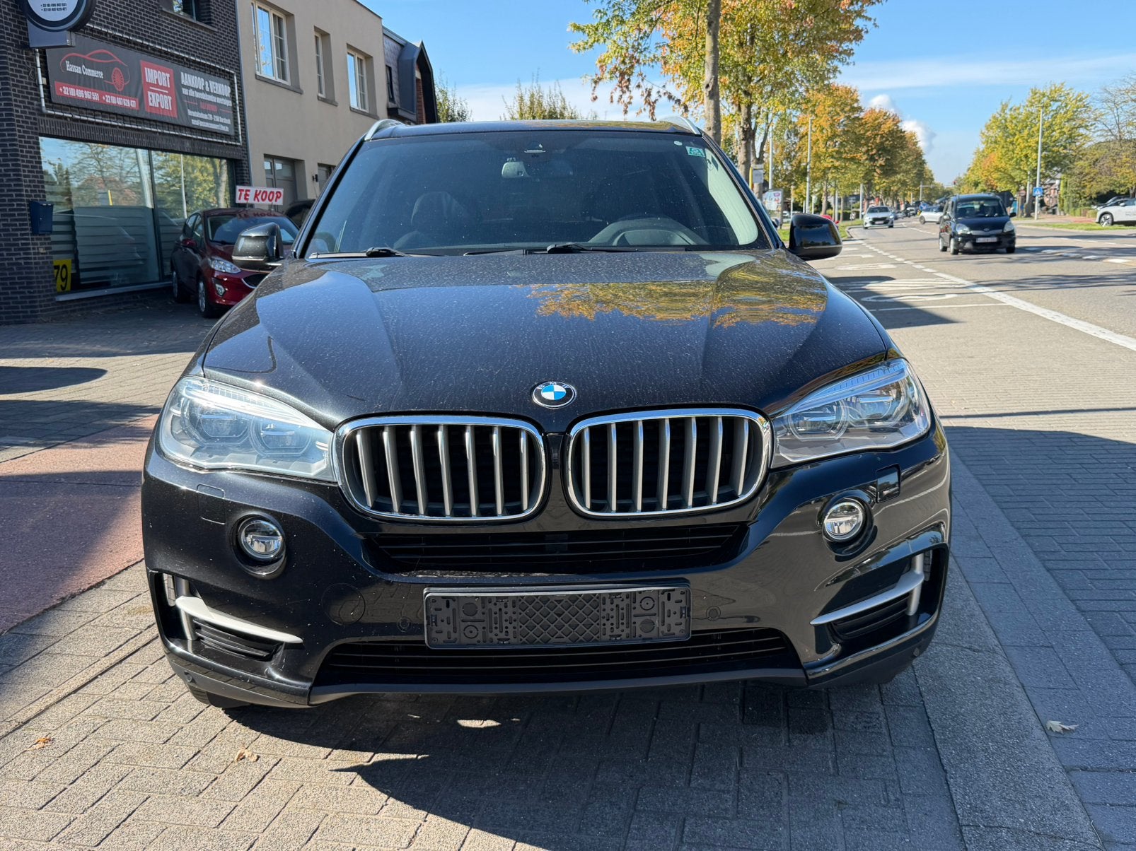 Bmw x5 2.0i hybride edrive 150.000km 2015 Full opties, Autos, Cuir, Achat, Entreprise, Entretenue par le concessionnaire