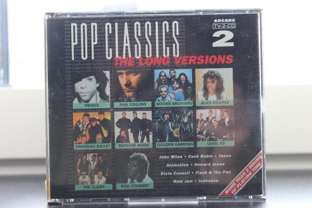 2CD POP CLASSICS THE LONG VERSIONS VOL2, Ophalen of Verzenden