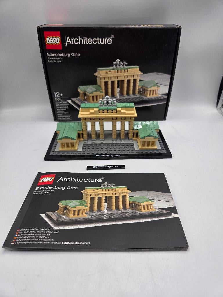 Lego Architecture 21011 Brandenburg Gate, Lego, Architecture, Ophalen of Verzenden, Zo goed als nieuw