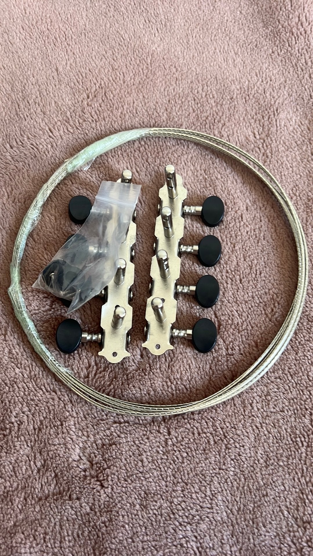 1x Complete Set Mandoline Stemmechanieken 4+4 + Snaarkabel, Ophalen, Zo goed als nieuw