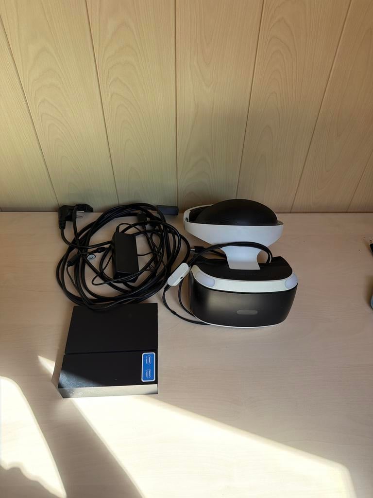 PlayStation VR (PSVR) compleet – werkt goed, Games en Spelcomputers, Virtual Reality, Ophalen, Zo goed als nieuw, Camera