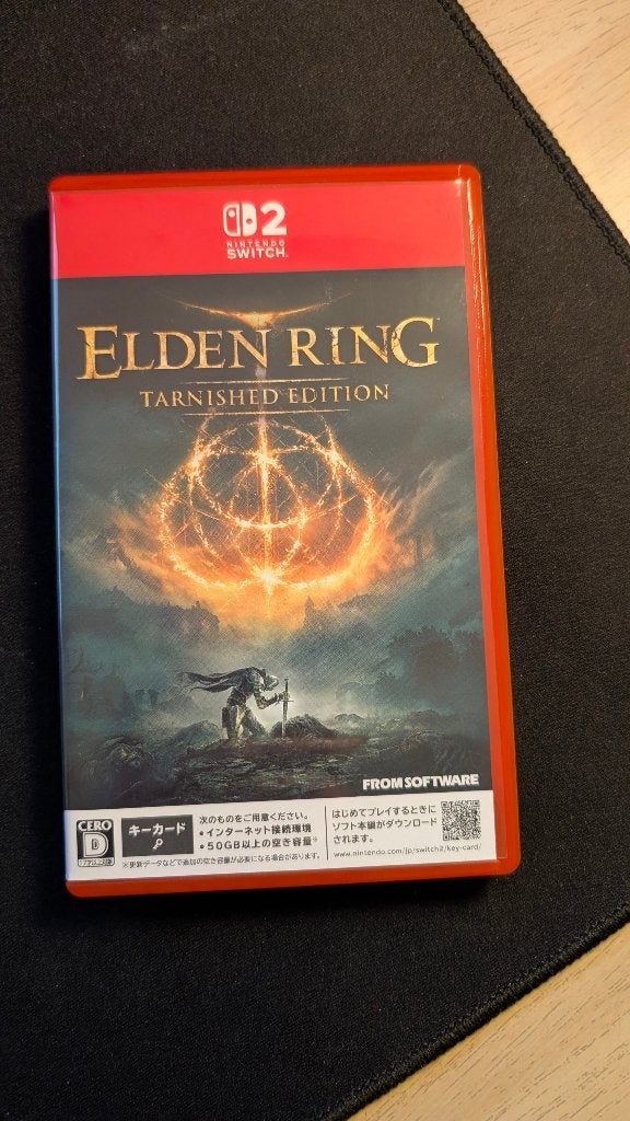 Elden Ring Tarnished Edition (japanse versie), 1 speler, Ophalen of Verzenden, Zo goed als nieuw, Role Playing Game (Rpg)