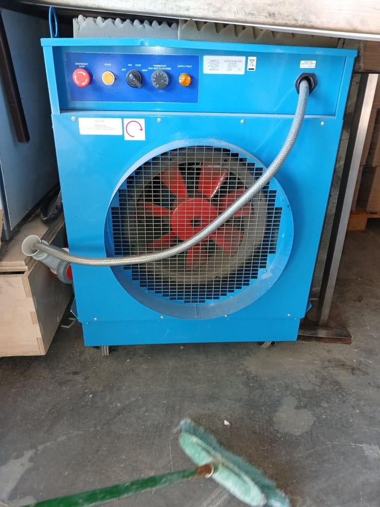 Chauffage industriel électrique 42 kW, Enlèvement