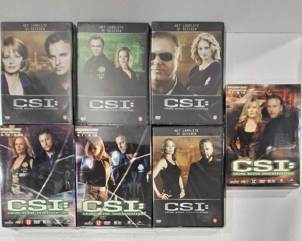 CSI Las Vegas seizoen 1-5 + seizoen 6.1, Cd's en Dvd's, Ophalen of Verzenden, Boxset