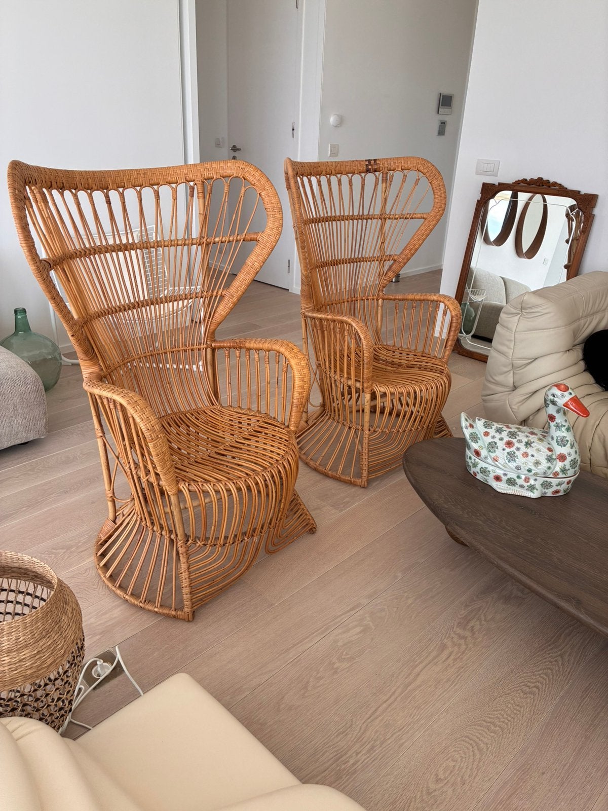 Fauteuil rotin impeccable, Maison & Meubles, Enlèvement, Comme neuf