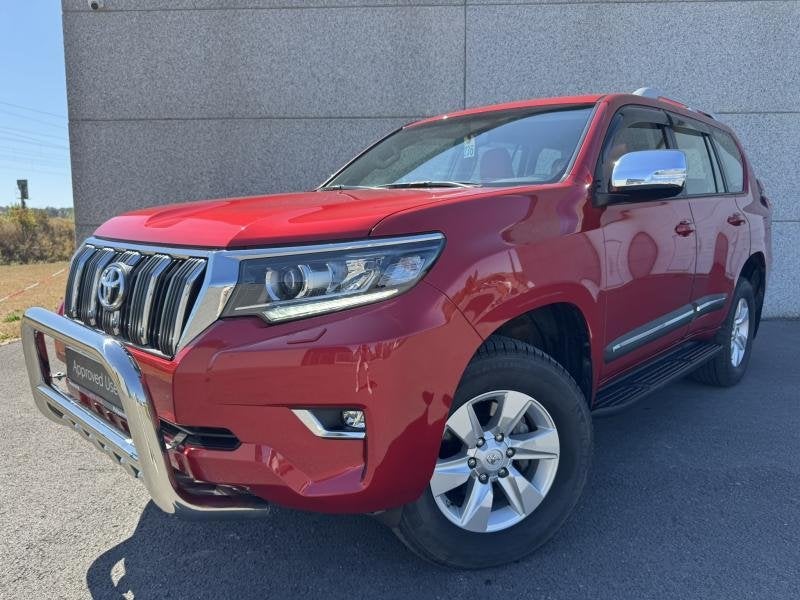 Toyota Landcruiser 2.8 Diesel Automatique Country avec Seule, Autos, Rouge, Achat, Euro 6, 5 portes