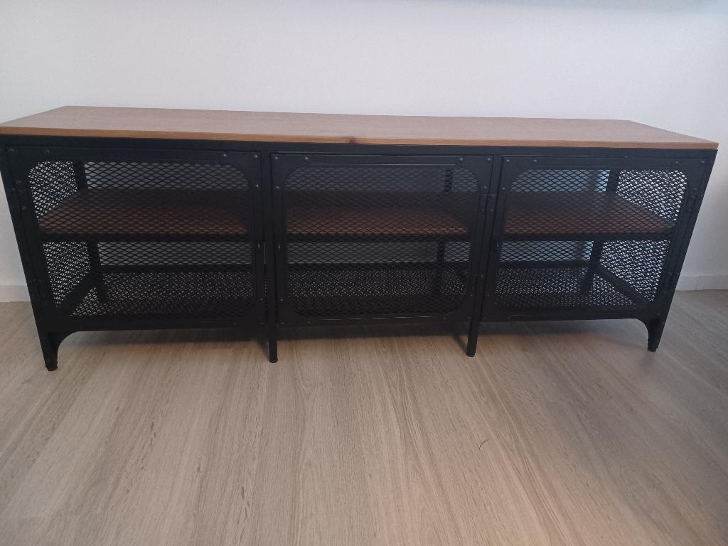 IKEA FJÄLLBO Tv-meubel/laag dressoir (uitstekende staat), Ophalen, Met deur(en), 100 tot 150 cm, Zo goed als nieuw
