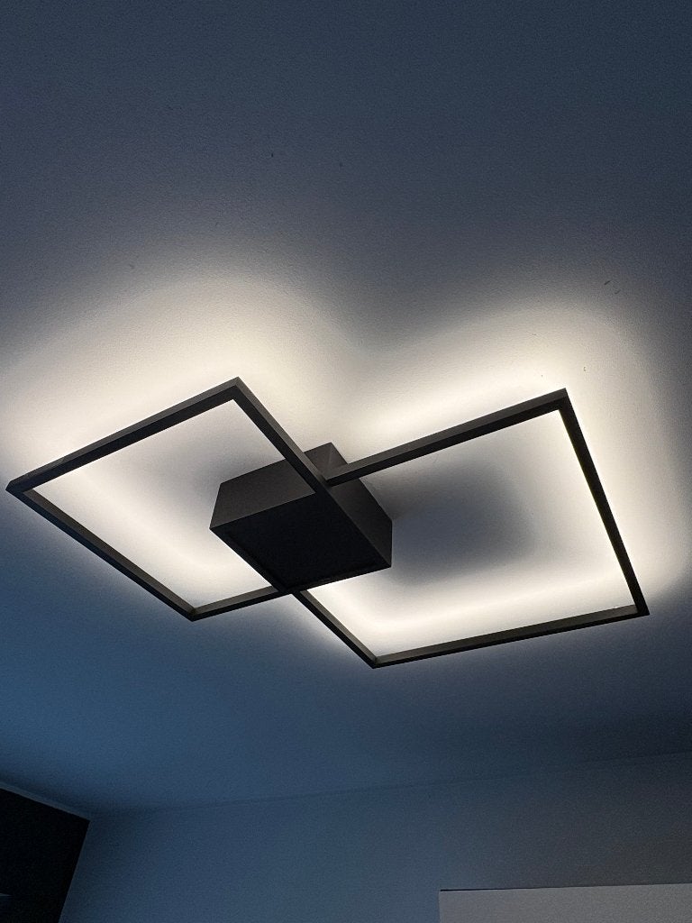 Lampe Wever & Ducré, Maison & Meubles, Lampes | Plafonniers, Comme neuf, Plafonnier, Autres culots, Noir, Autres marques, Design