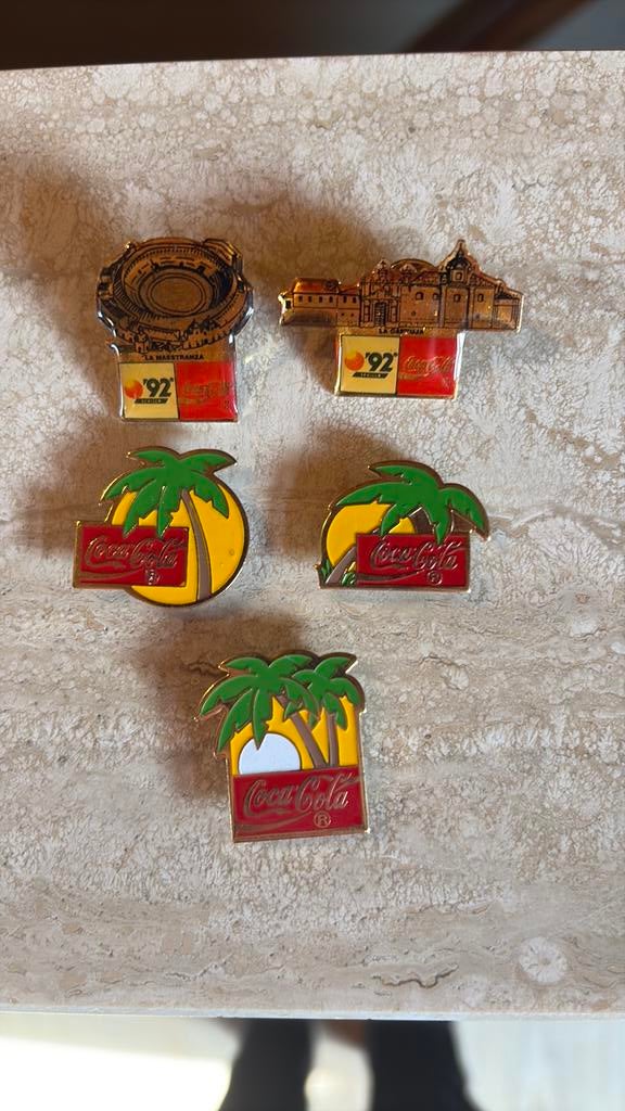 Pins coca cola, Ophalen, Zo goed als nieuw