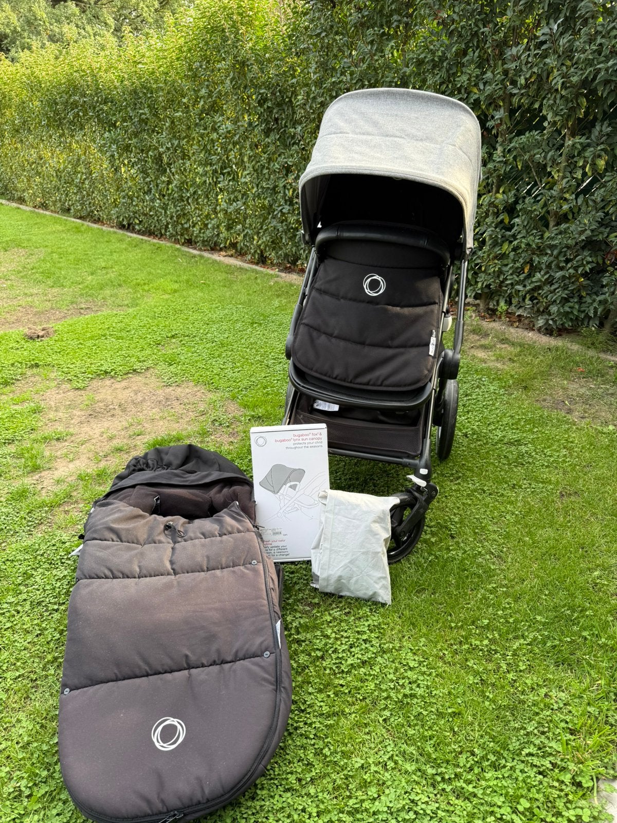 Buggy bugaboo fox 2 + toebehoren, Enfants & Bébés, Enlèvement, Comme neuf, Bugaboo