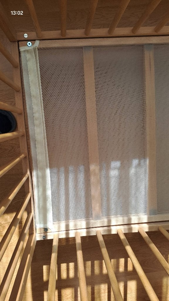 lit bébé, Sommier à lattes, Moins de 70 cm, Comme neuf, Enlèvement