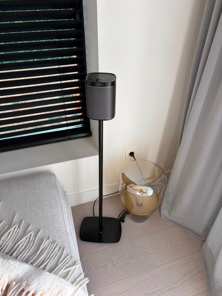 Flexson vloerstandaard voor Sonos PLAY:1 – zwart, Audio, Tv en Foto, Luidsprekerboxen, Ophalen, Gebruikt, Overige typen, Overige merken