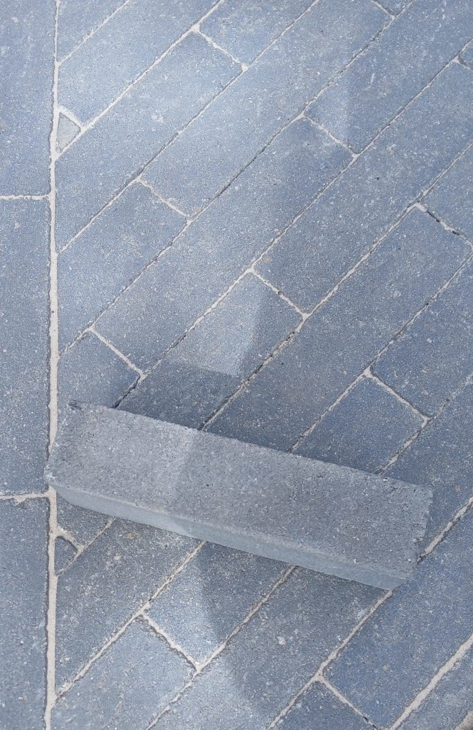 Pavés klinkers tambourinés  pierre bleue 20x5x6 Cobo Garden, Jardin & Terrasse, Pavé & Dalles, Enlèvement