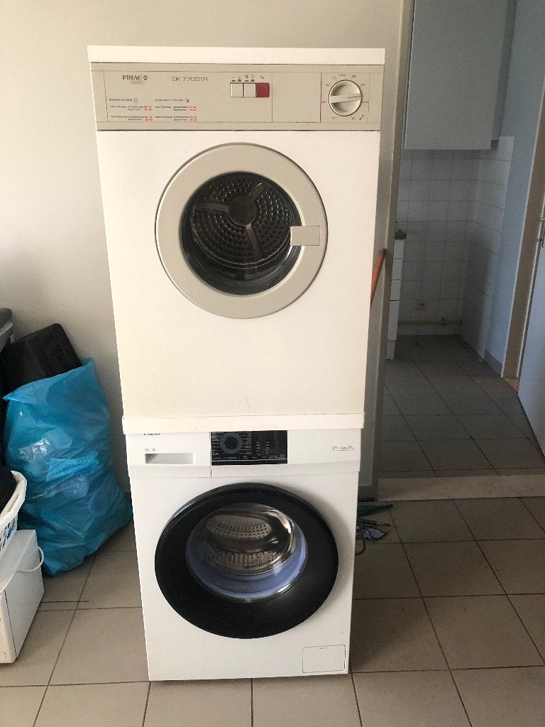 Wasmachine en droogkast, Elektronische apparatuur, Ophalen, Gebruikt, Voorlader