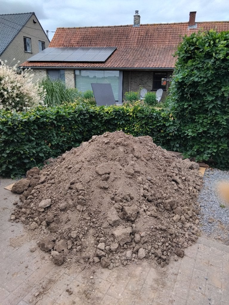 Gratis aarde, Ophalen, Tuinaarde