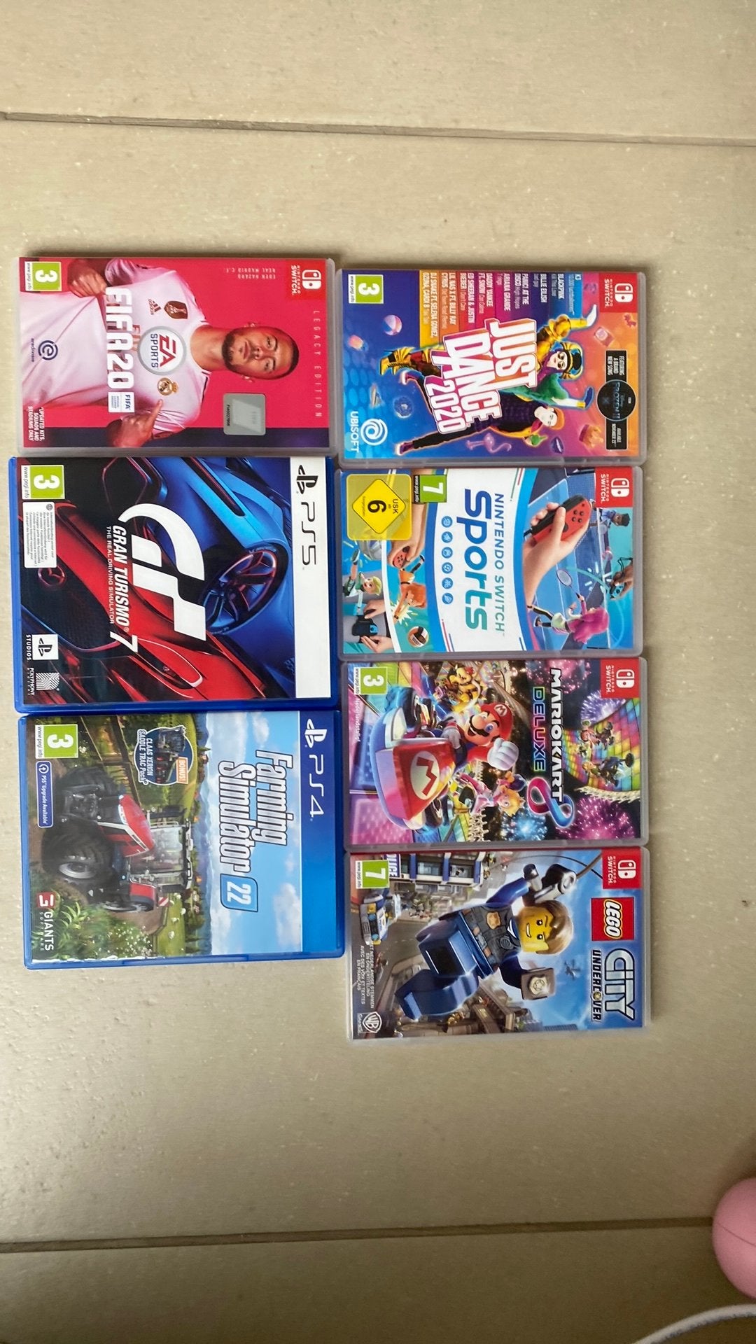 spelletjes vr PlayStation en nitendo switch, Consoles de jeu & Jeux vidéo, Enlèvement ou Envoi, Comme neuf
