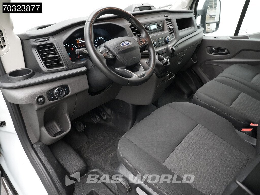 Ford Transit 130pk Laadklep Bakwagen Airco Cruise Euro6 Meub, Auto's, Bestelwagens en Lichte vracht, Stof, Euro 6, 4 cilinders