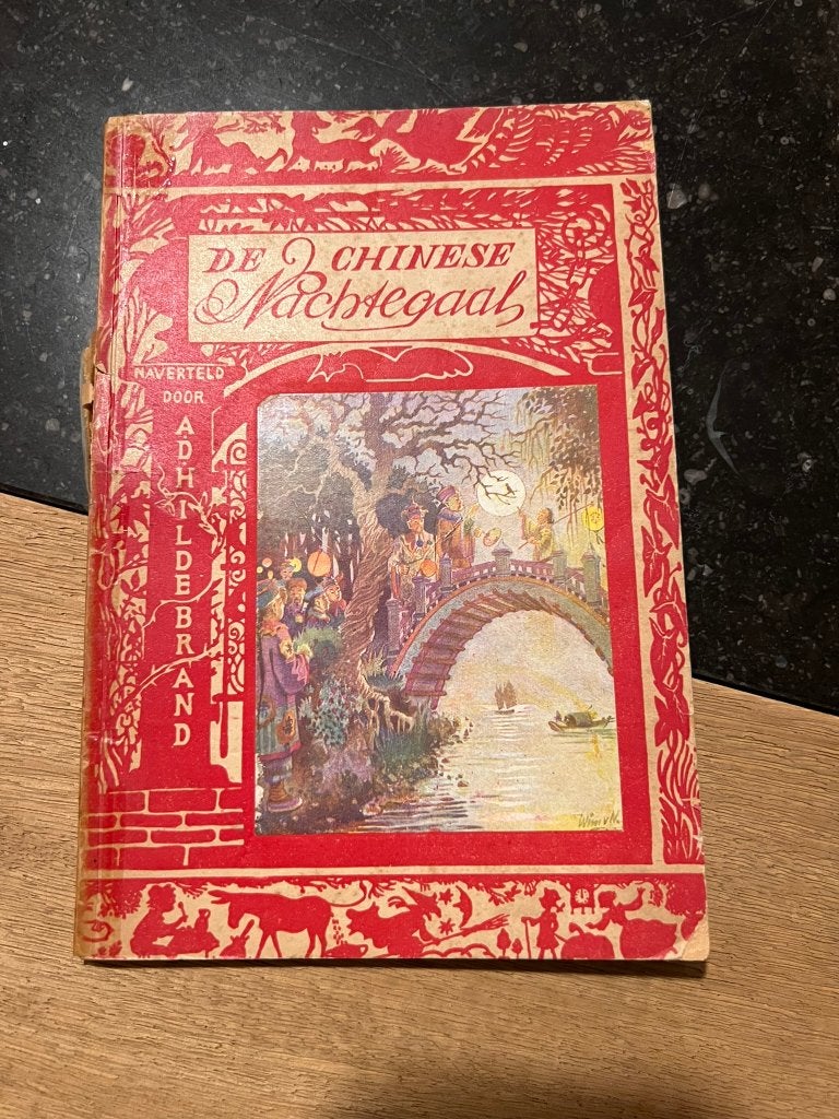 De Chinese Nachtegaal, H.C. Andersen naverteld door Hildebra, Ophalen of Verzenden, Gelezen, H.C. Andersen