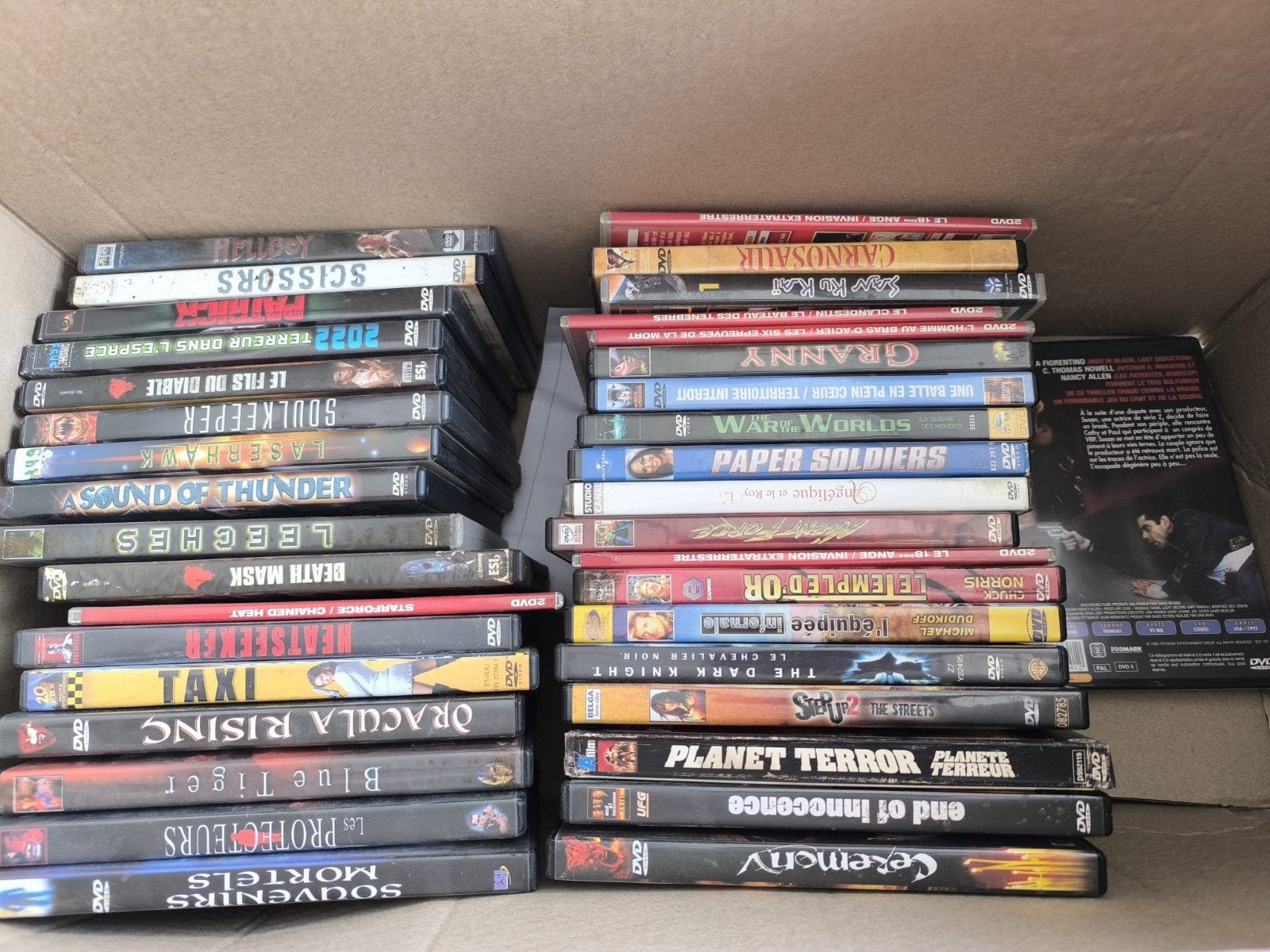 lot de 300 Dvd, CD & DVD, Utilisé