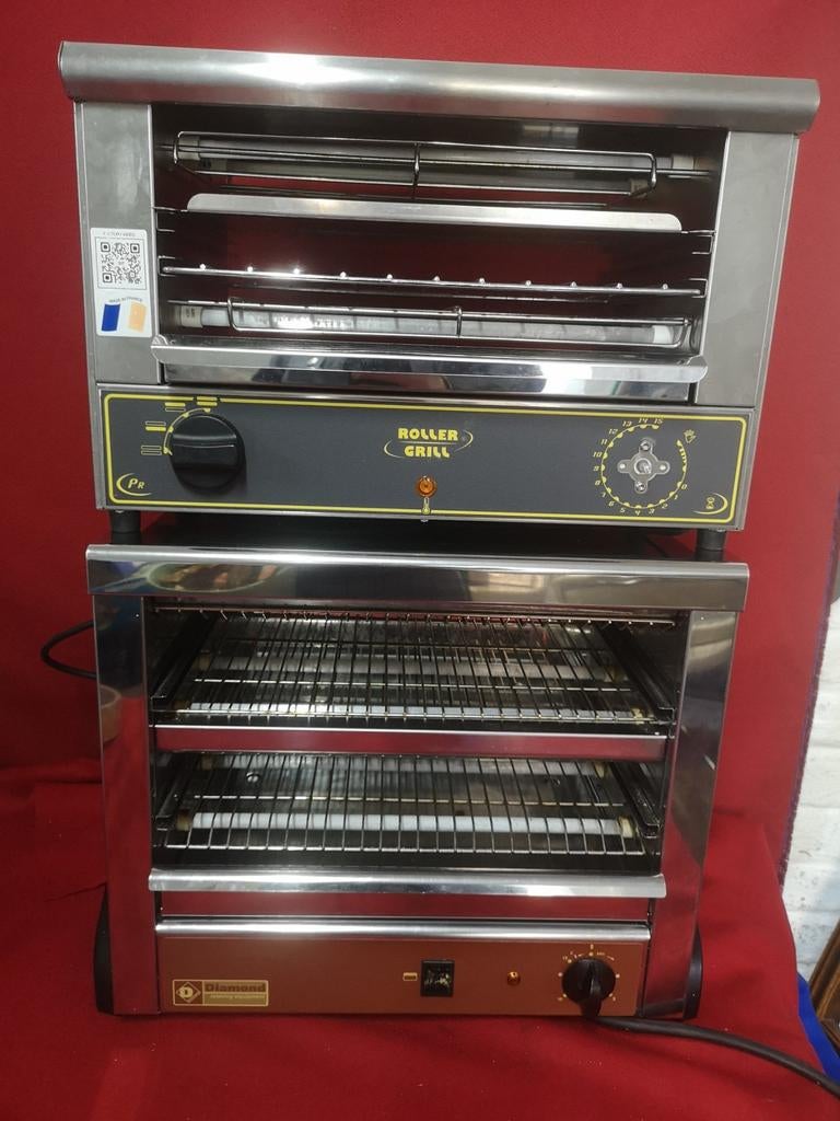 2 toaster un diamond et un roller grill, Ophalen