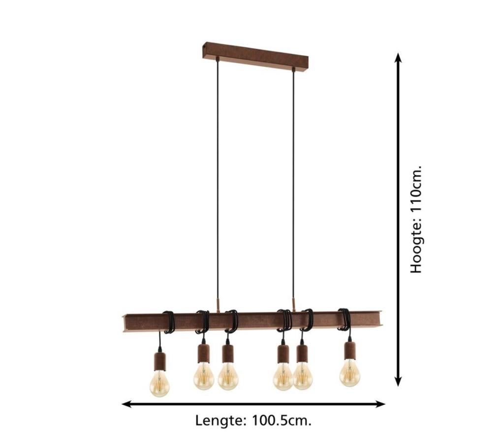 Hanglamp, Huis en Inrichting, Lampen | Hanglampen, Ophalen, Zo goed als nieuw
