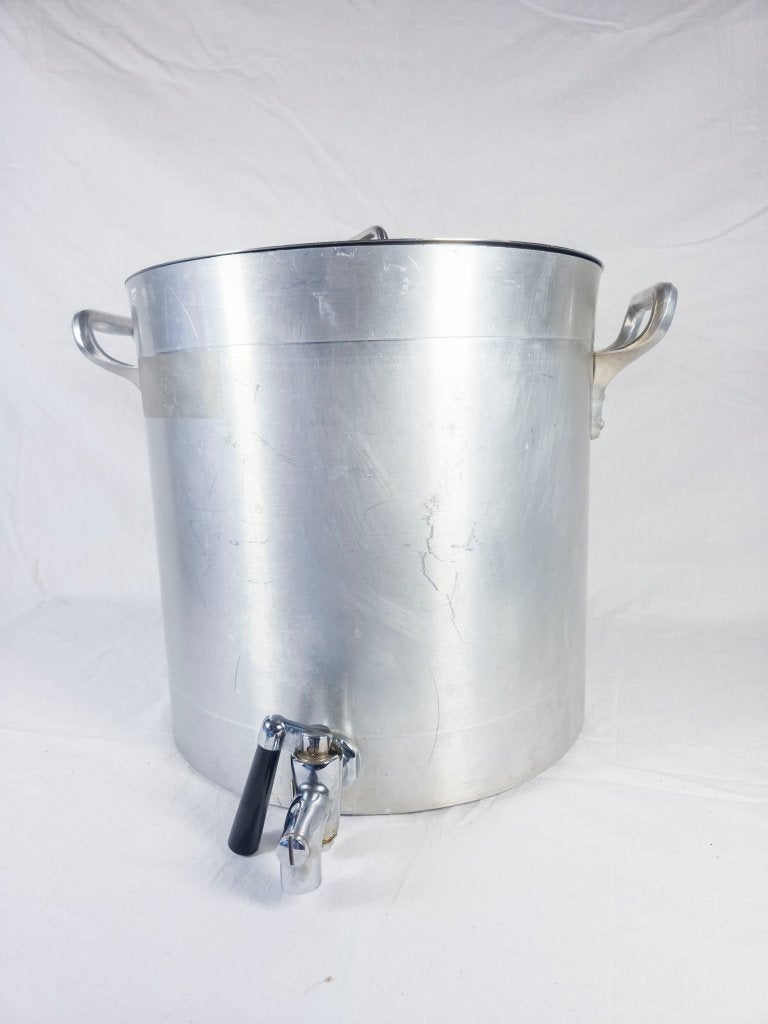 Bouilloire/marmite à soupe 20 L - Aluminium Lux + robinet, Maison & Meubles, Cuisine | Casseroles & Poêles, Casserole, Bidon ou Boîte
