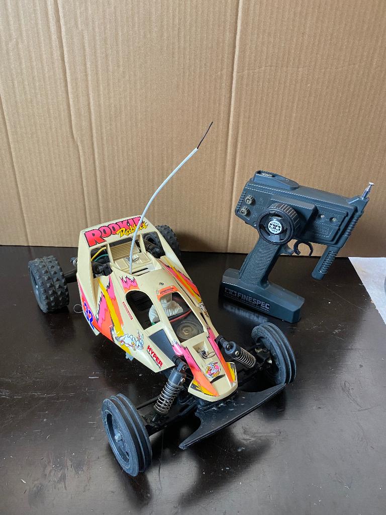 Tamiya Rookie Rabbit 1/10 Electric Rc Buggy Vintage <, Hobby en Vrije tijd, Modelbouw | Radiografisch | Auto's, Gebruikt, Auto offroad