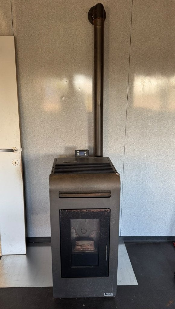 Tepor STUFA14C‑GTP pelletkachel – 12,5 kW – Made in Italy, Enlèvement, Utilisé