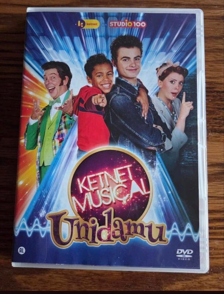 Unidamu: Ketnet Musical  - DVD, Cd's en Dvd's, Alle leeftijden, Ophalen of Verzenden, Zo goed als nieuw