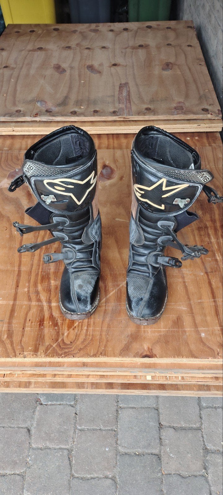 Alpinestar motorcross laarzen maat 48, Motoren, Ophalen, Dames, Alpinestars, Laarzen