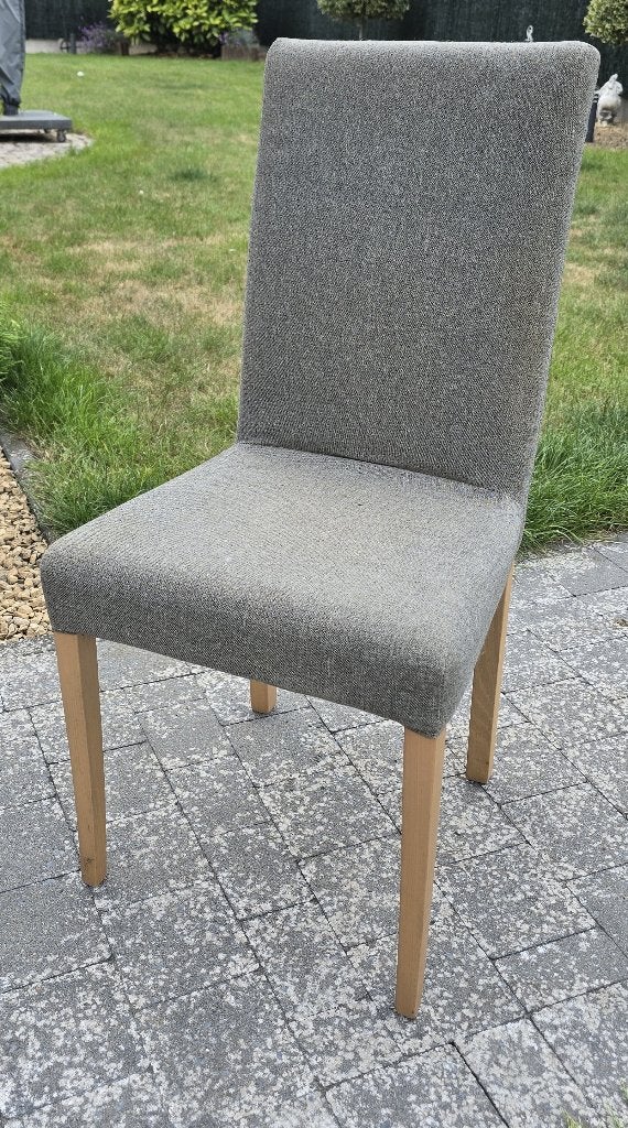 6 Stoelen, Ophalen, Gebruikt, Grijs, Vijf, Zes of meer stoelen
