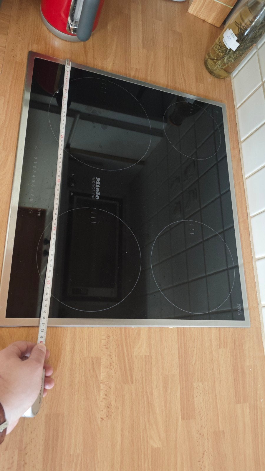 Miele kookplaat 50x 57, Electroménager, Tables de cuisson, Enlèvement
