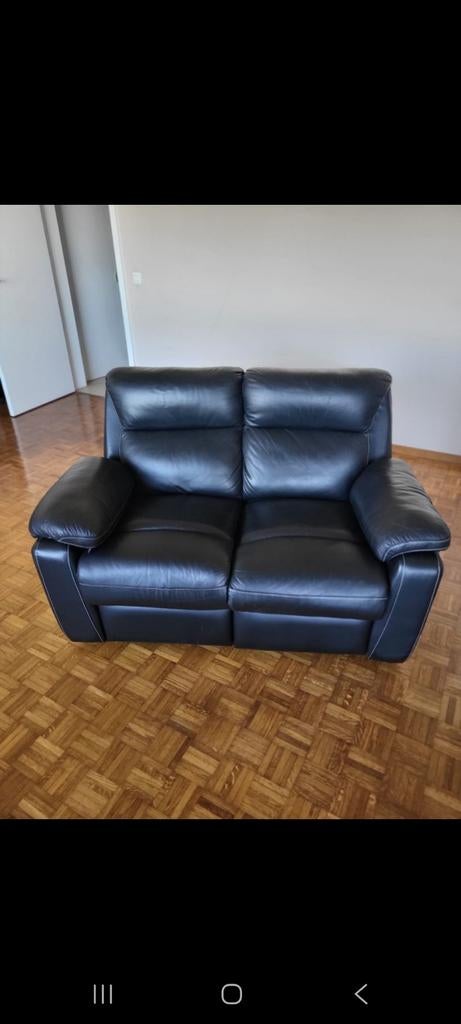 canapé 3 2 en cuir, Cuir