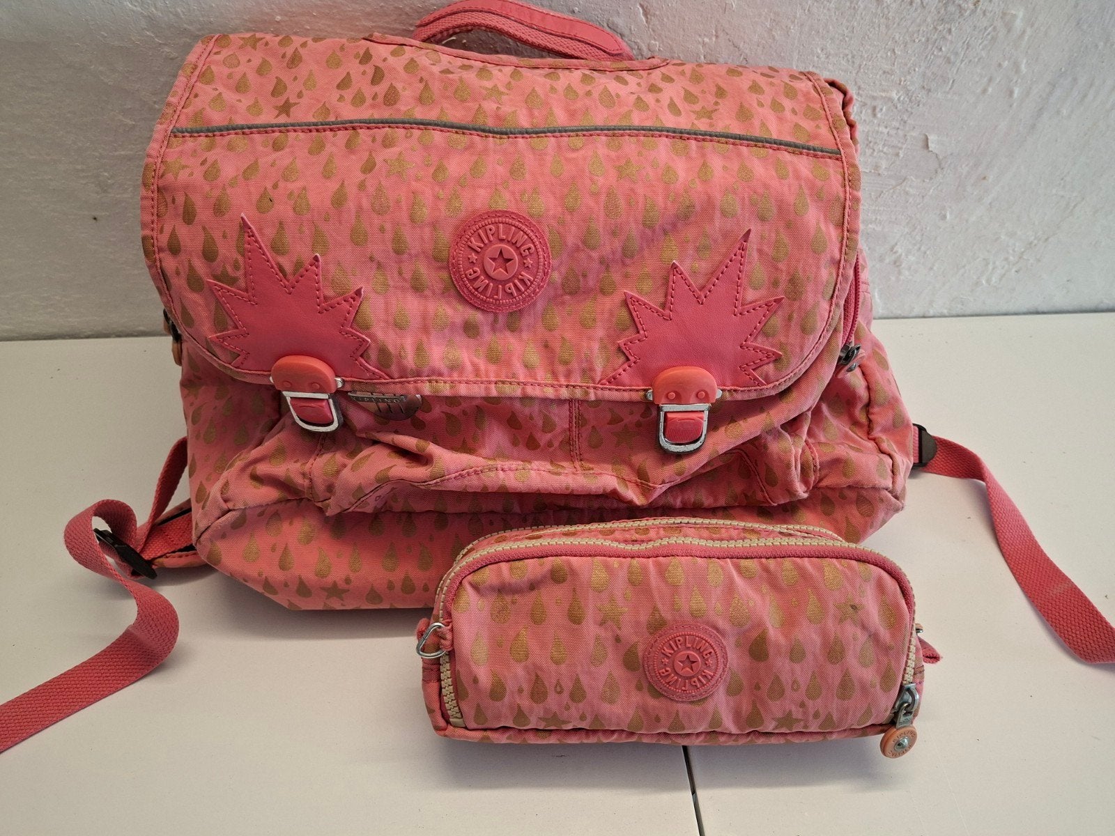 Sac Cartable Kipling avec Trousse, Enlèvement ou Envoi