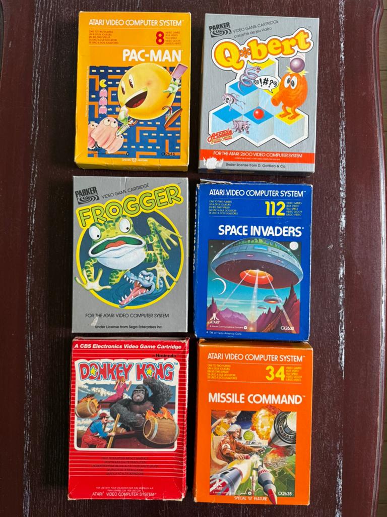 6 Atari 2600 video games, Games en Spelcomputers, Games | Atari, Ophalen, Gebruikt, Atari 2600