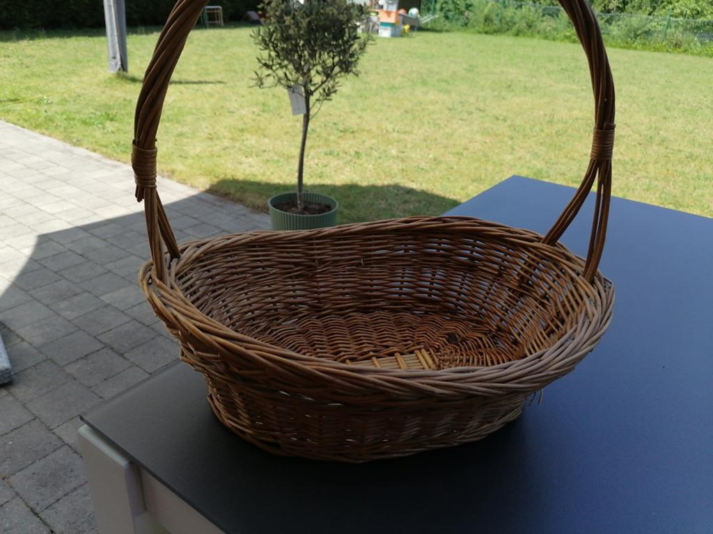 Rieten mand, Huis en Inrichting, Ophalen of Verzenden, Mand
