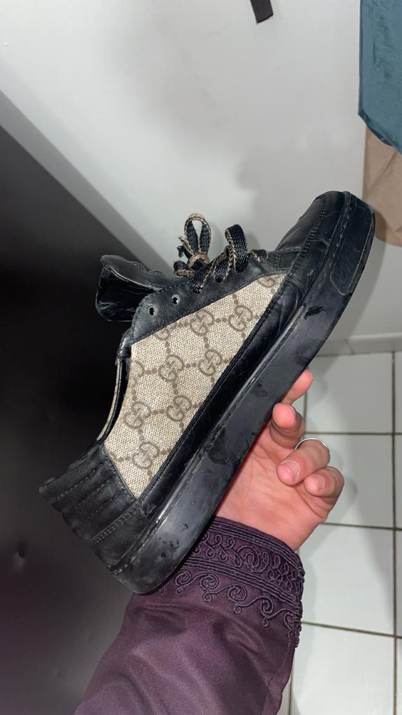 Chaussures authentiques Gucci avec sac taille 40, Enlèvement, Comme neuf