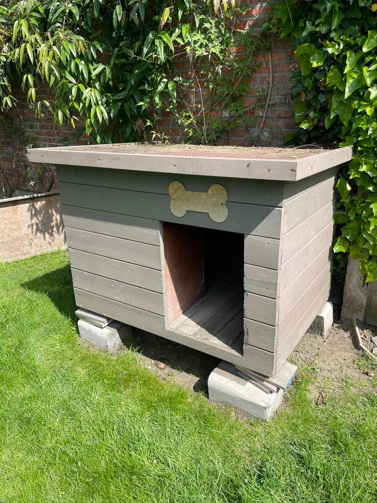 Degelijk en stevig hondenhok, Enlèvement, Utilisé, Niche à chien