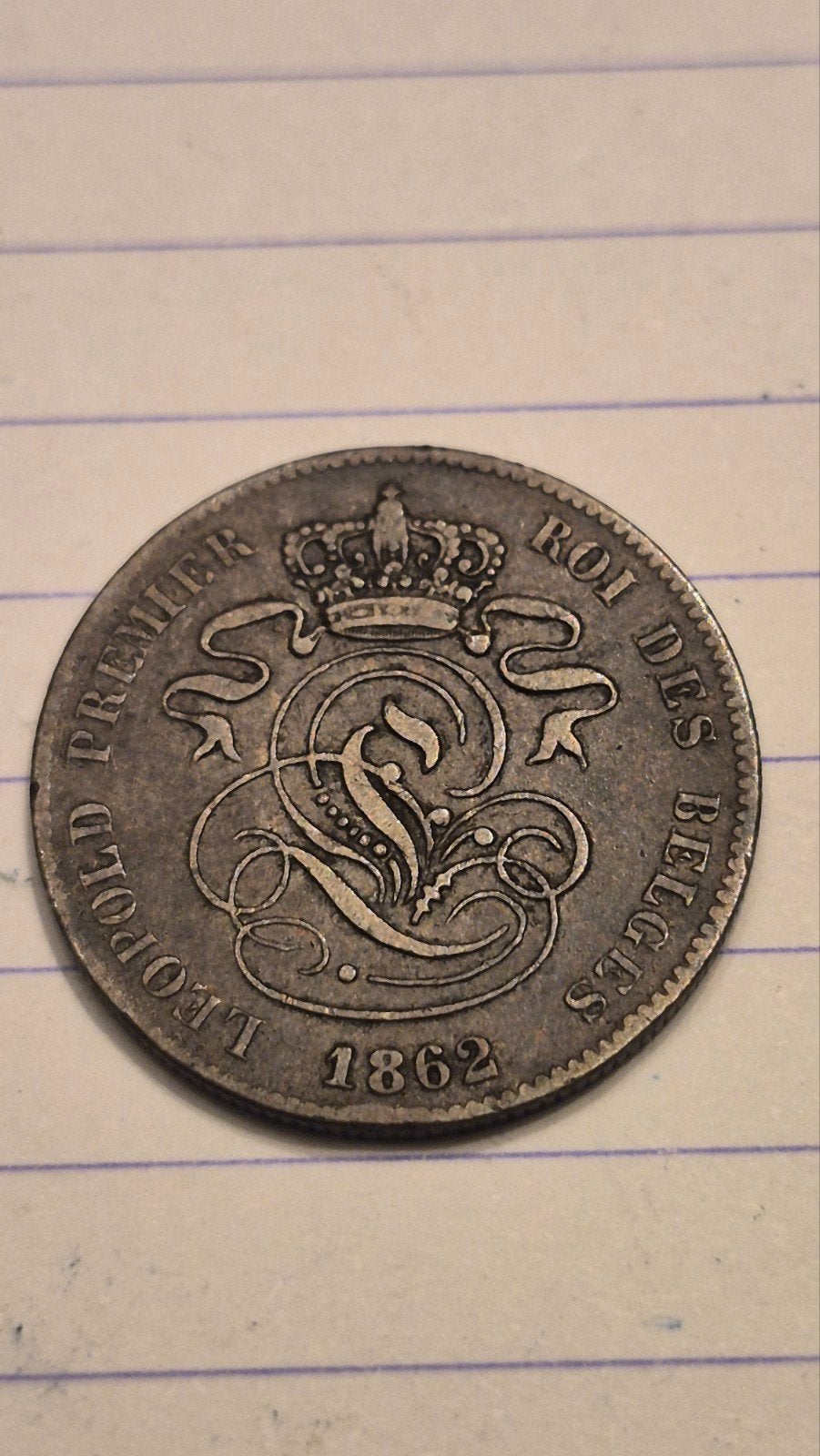 2 centiem koper leopold 1 van 1862 Frans, Timbres & Monnaies, Monnaies | Belgique, Enlèvement ou Envoi, Autre, Monnaie en vrac