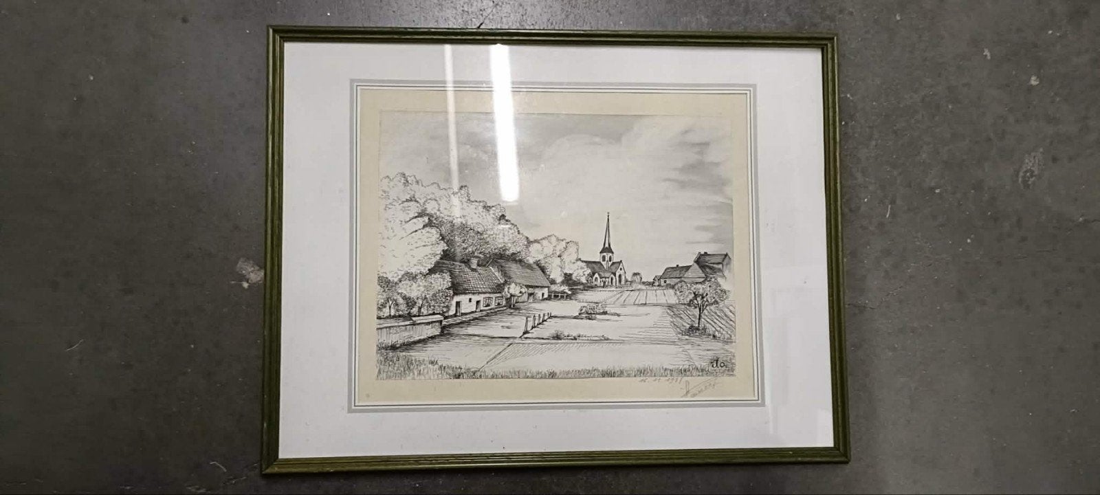 pentekening, Ophalen